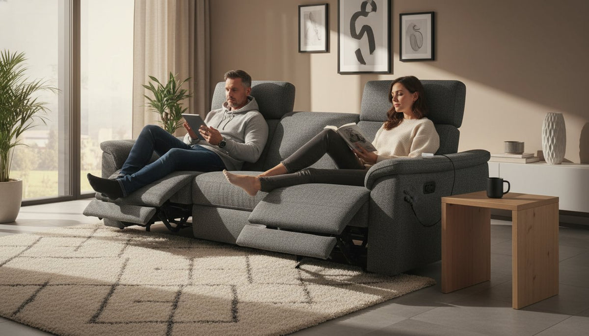 The Art of Modern Lounging: Why a Recliner Sofa with USB Ports is Your Next Home Essential