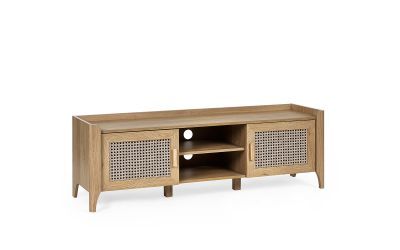 SYD007 Media Unit - Oak