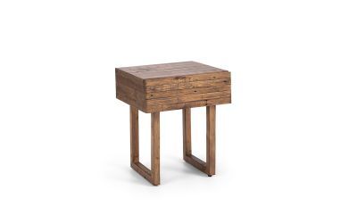 WOB012 1 Drawer Lamp Table - Fsc Mix 70% (Int-Coc-002320)