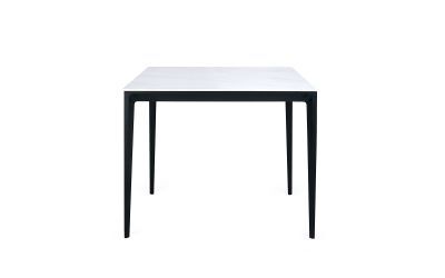 Rectangular Stone Top Dining Table - White Marble