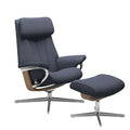 1726317 Chair W/ Footstool - Cross