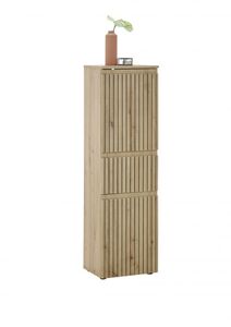 AUS005 2 Door & 1 Drawer Narrow Bathroom Cabinet