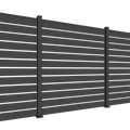 180cm WPC Fence Panel with 2 Posts & Fixing Kit