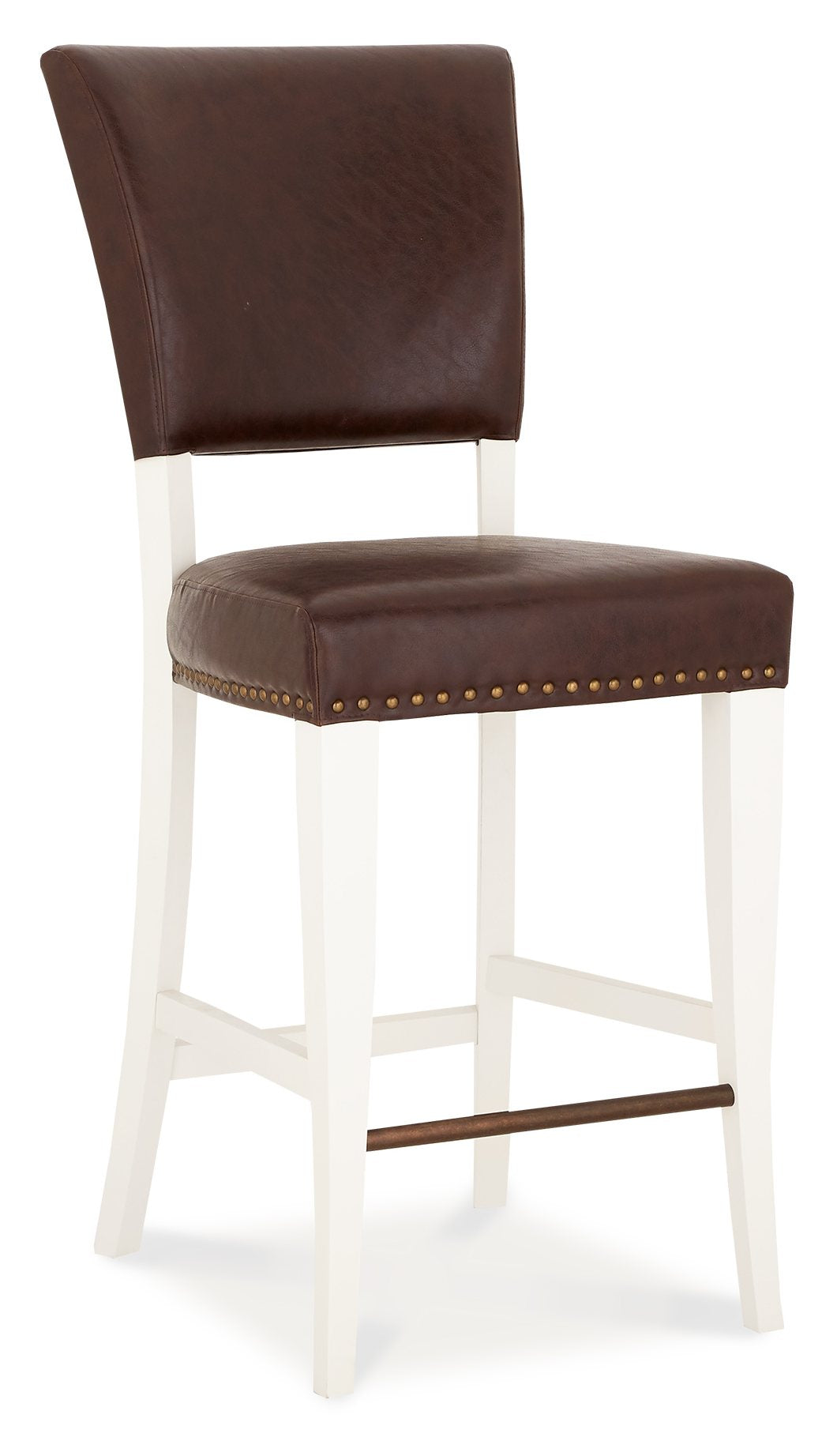 3003-09BSUB-RE Bar Stool - Rustic Espresso Faux Leather (Pair)