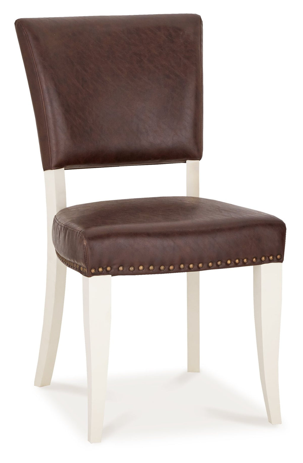 3003-09UB-RE Uph Chair - Rustic Espresso Faux Leather (Pair)