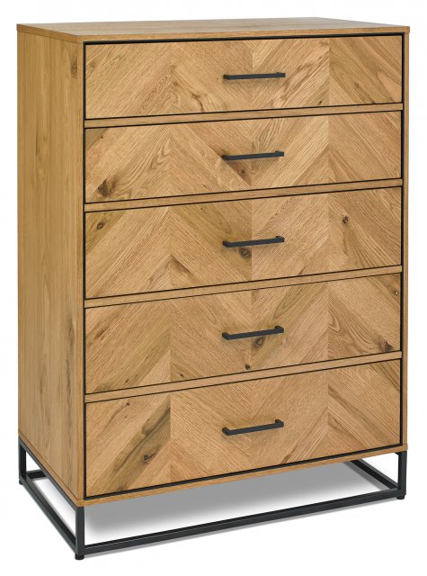 3033-75 5 Drawer Tall Chest