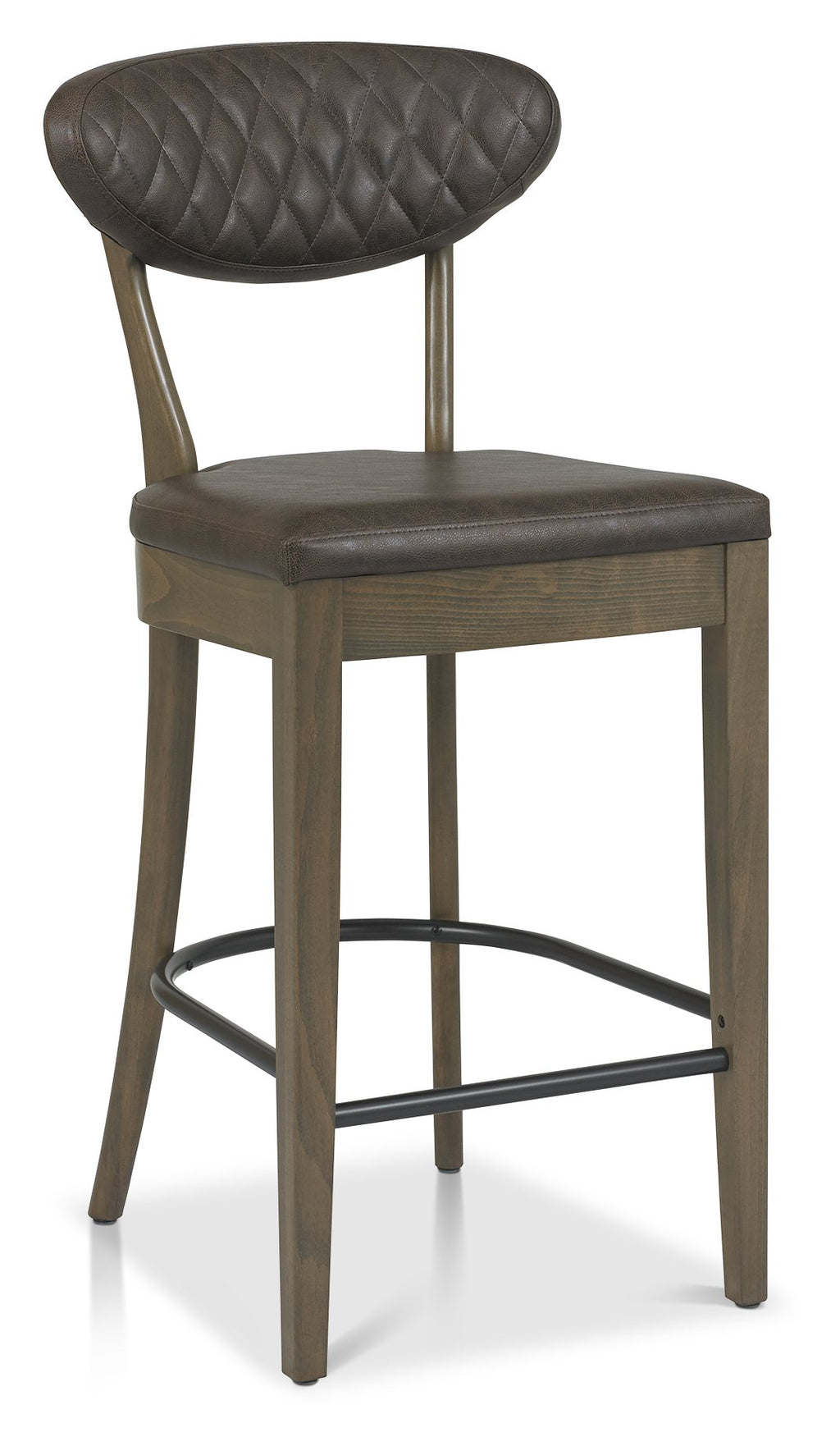 4015-09BSU-OWV Upholstered Barstool - Old West Vintage (Pair)