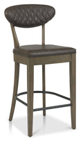 4015-09BSU-OWV Upholstered Barstool - Old West Vintage (Pair)