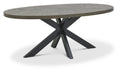 4015-4 6 Seater Dining Table