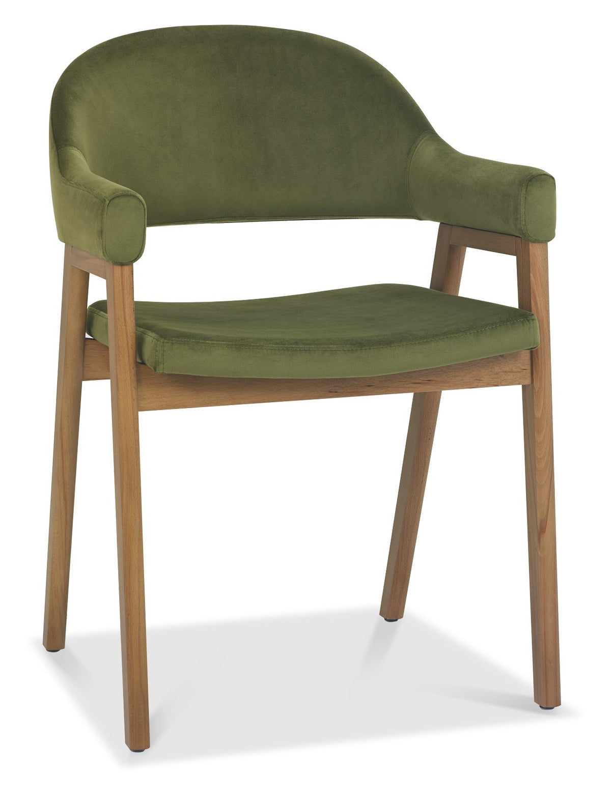 6049-09UA-VCE Upholstered Arm Chair - Cedar Velvet (Pair)