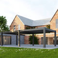 Jupiter Aluminium Electric Roof LED Pergola - 6m x 3m