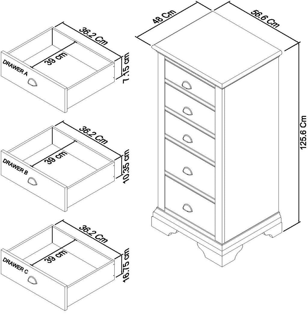 8005-75 5 Drawer Tall Chest_3.jpg