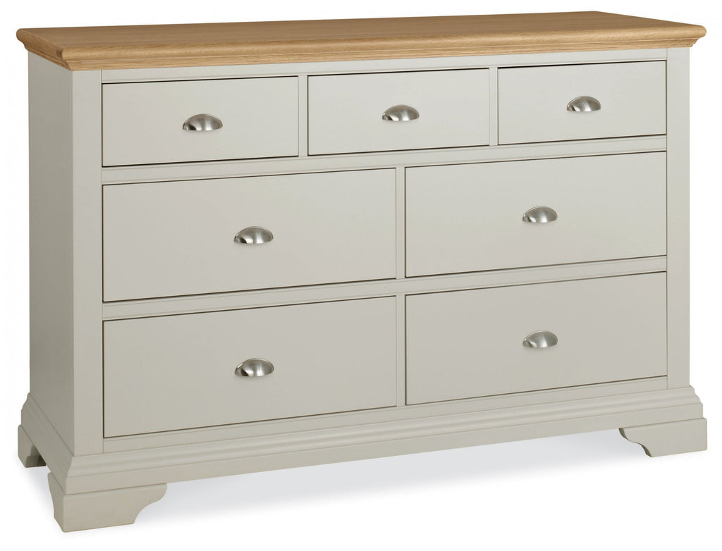 8007-92 3+4 Drawer Wide Chest