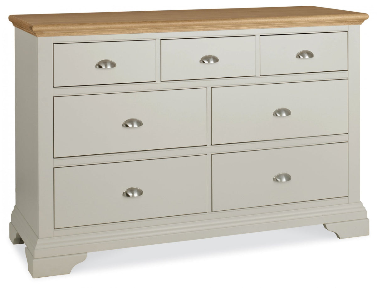 8007-92 3+4 Drawer Wide Chest
