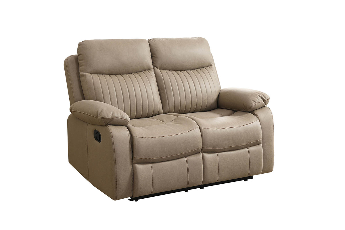 Bly-312-BR 2 Seater Manual Recliner - Brown