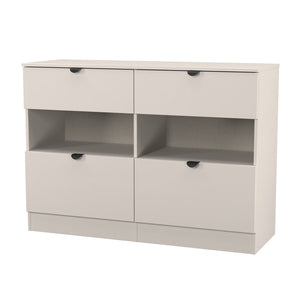 BOP615 4 Drawer Midi Chest With Shelf