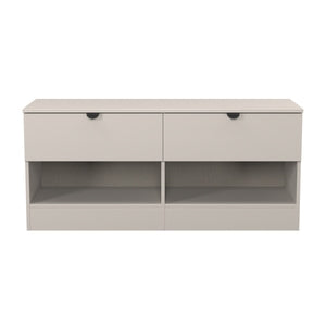 2 Drawer Bed Box With Shelf