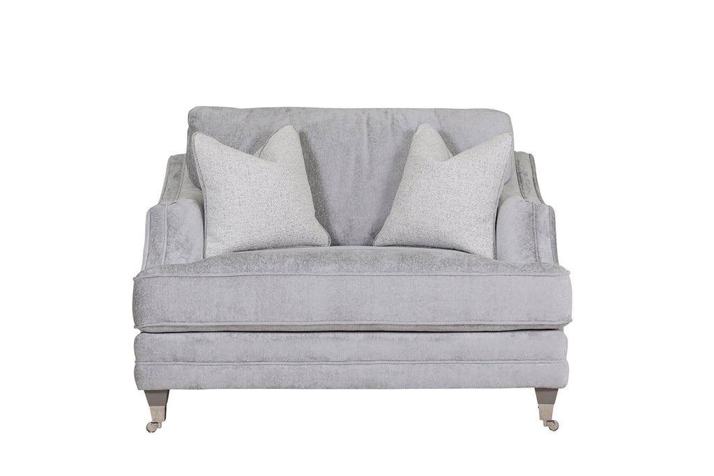Bvd-395-SL Snuggle Fixed Back - Silver (2 Scatters)