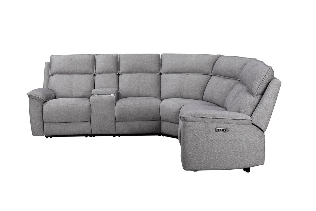 Bie-359-GE Corner Group Electric Recliner - Greige