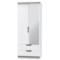 CAM062 2ft6in 2 Drawer Mirror Robe