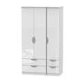CAM161 Tall Triple 2 Drawer + Drawer Robe