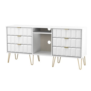 CUF247 6 Drawer TV Unit