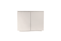 Dav-002-GE Sideboard 2 Door - Greige Matt with LED