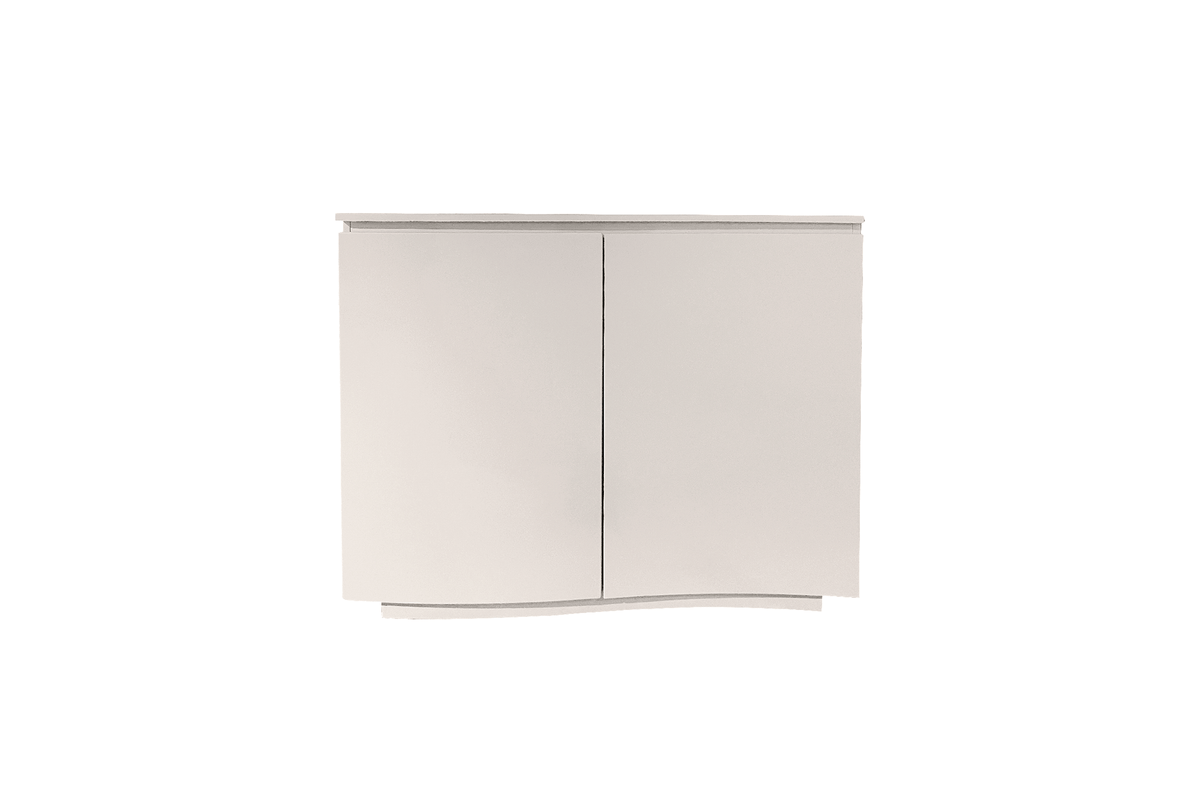 Dav-002-GE Sideboard 2 Door - Greige Matt with LED