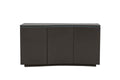 Dav-003-CL Sideboard 3 Door - Charcoal Matt with LED