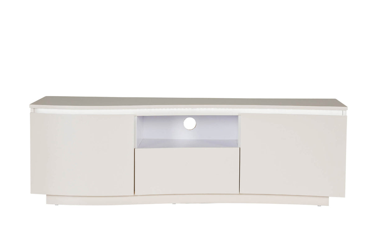 Dav-014-GE TV Cabinet - Greige Matt with LED