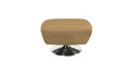 29380 Footstool with Brushed Chrome Base