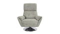 29317 Swivel Chair with Brushed Chrome Base