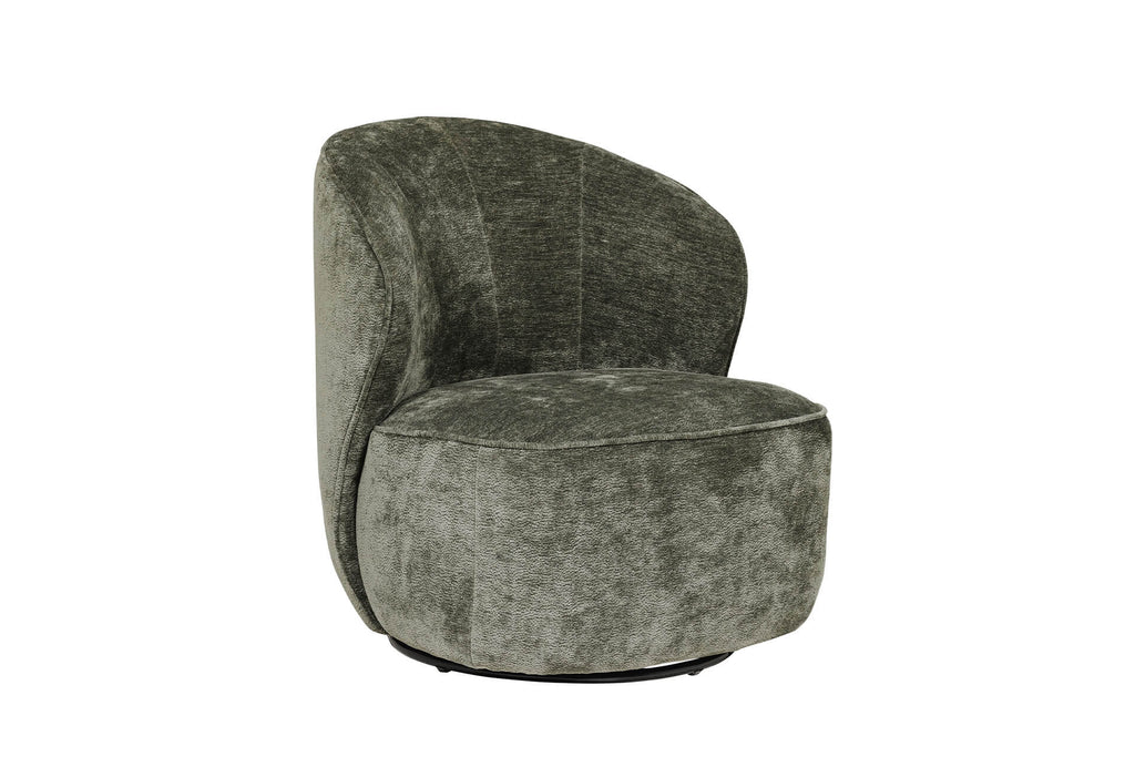 Edi-321-GN Swivel Accent Chair - Green
