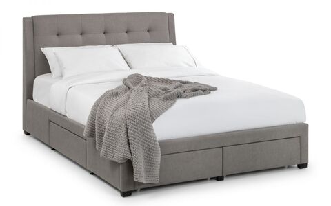 FUL001 4 Drawer 135Cm Bed - Grey
