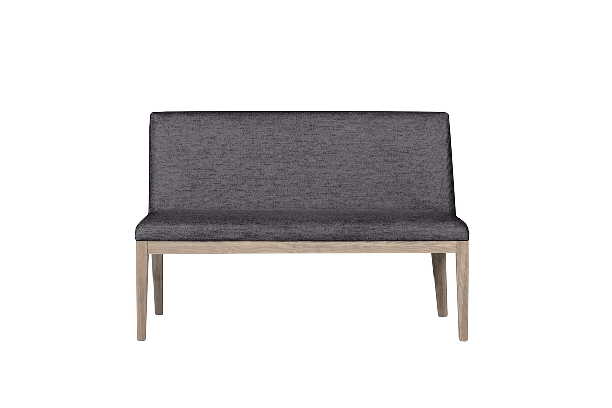 Fun-144-DKGY Short bench - Dark Grey