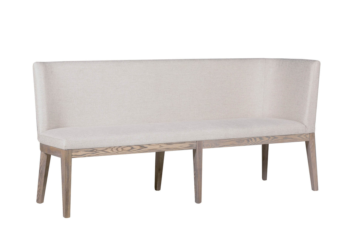 Fun-155-NL Long Corner Bench - Natural