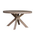 Fun-137-OK Dining Table Round 1370 - Smoked Oak