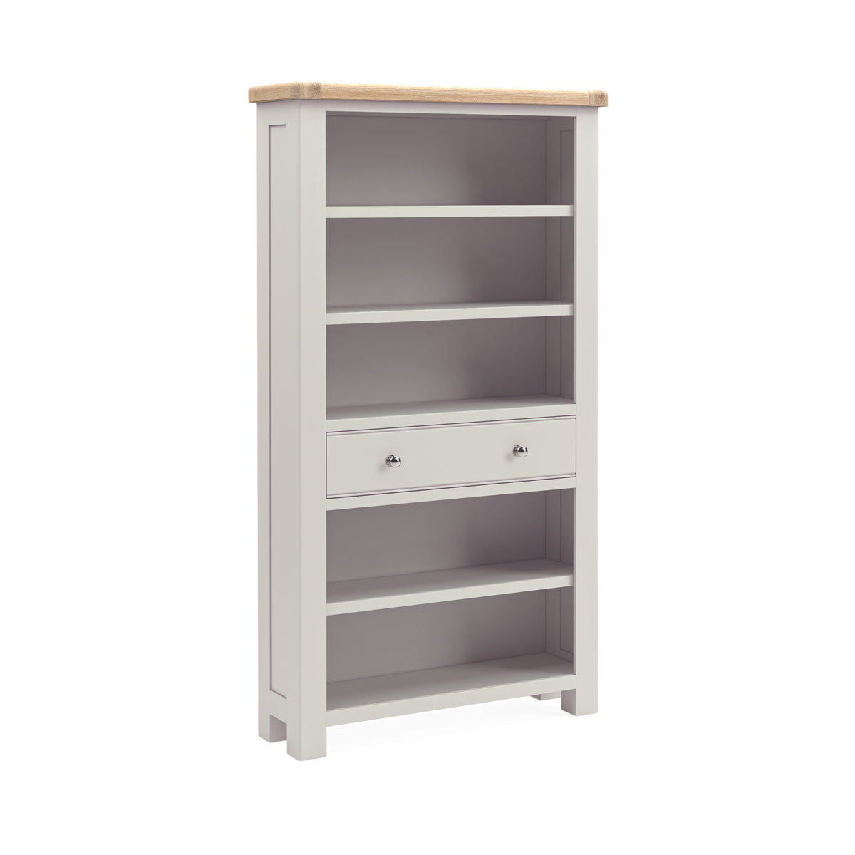 8291 Large Bookcase - Stone Grey