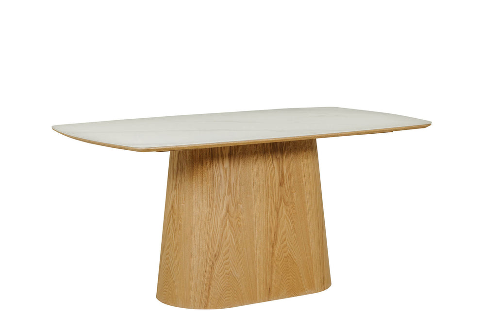 Ind-160-SA Dining Table Rectangle 1600 - Sand