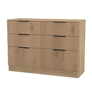 JAV015 6 Drawer Midi Chest