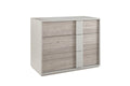 Jul-414-GY Chest 3 Drawer - Grey
