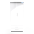KNI061 2ft6in 2 Drawer Robe