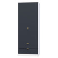 LIF081 2 Drawer Wardrobe