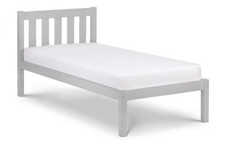 LUN005 Bed 135Cm Dove Grey