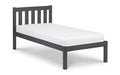 LUN006 Bed 135Cm Anthracite