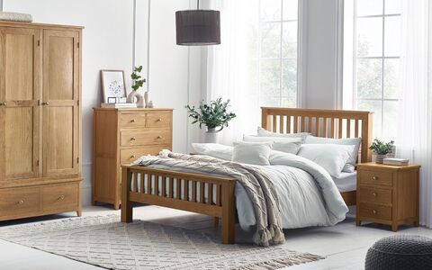 High Footend Bed 135Cm