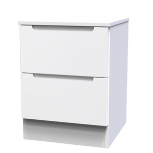 MIL005 2 Drawer Bedside