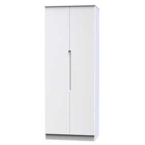 MIL080 Tall Double Wardrobe