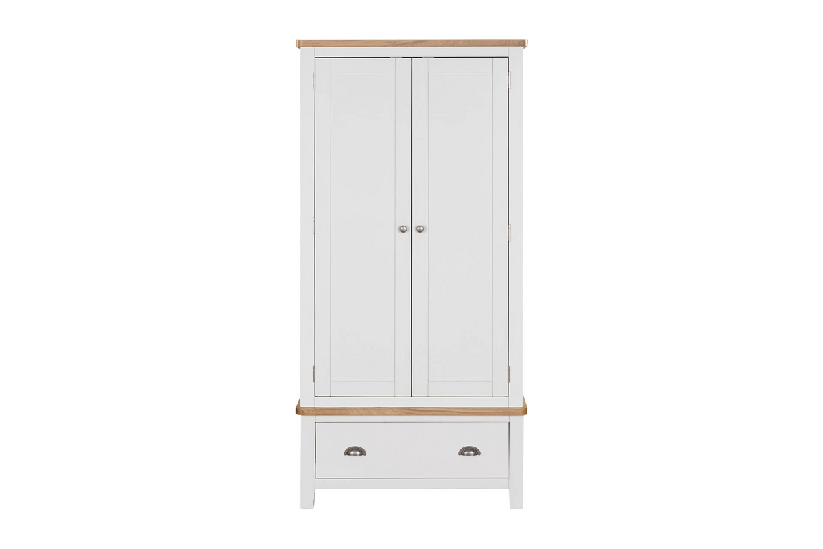 Mlr-422-CM Wardrobe 2 Door - Cashmere