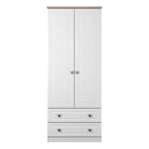2 Drawer Double Wardrobe
